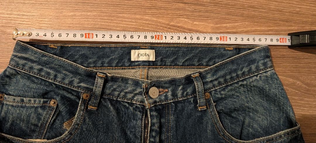 ciota/new baggy 5 pocket denim/サイズ30