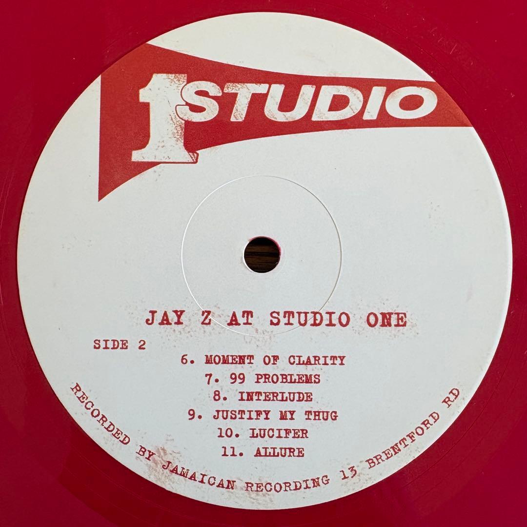 【美品】Jay-Z At Studio One Reggae Mashup LP