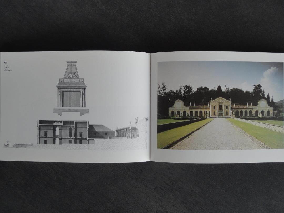 パッラーディオ Palladio の建築35作品の写真と詳細な図面