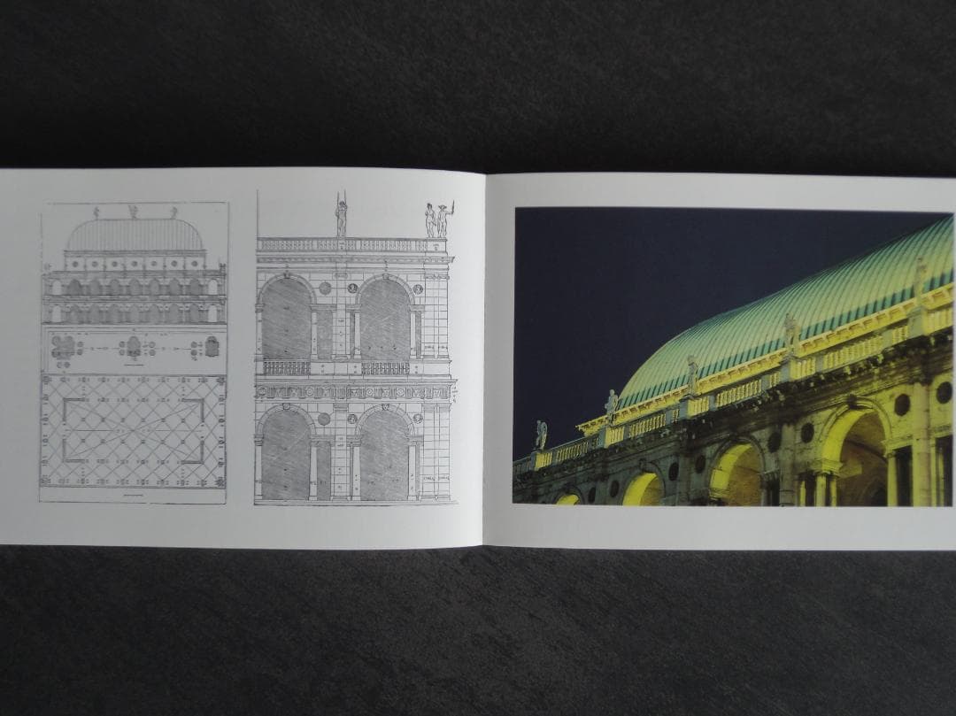 パッラーディオ Palladio の建築35作品の写真と詳細な図面