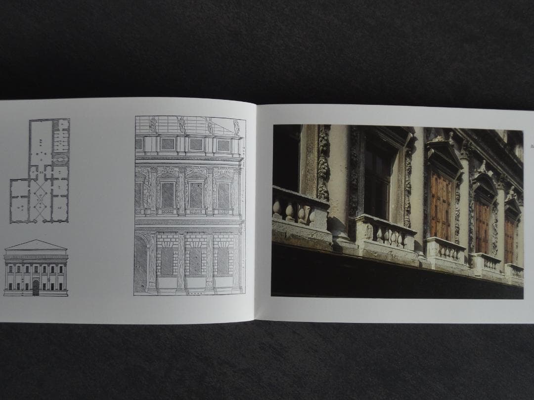 パッラーディオ Palladio の建築35作品の写真と詳細な図面