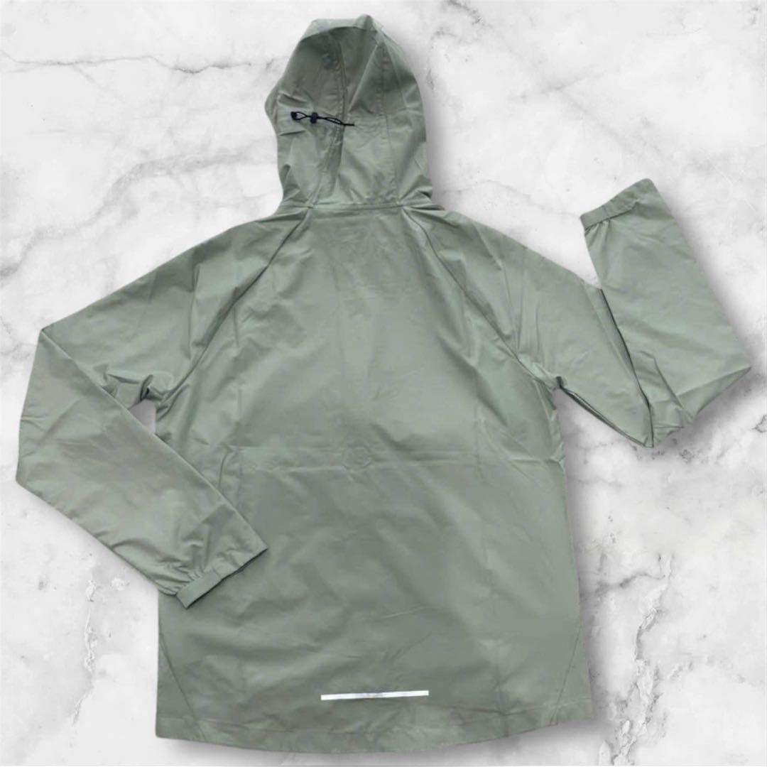[新品] NIKE ナイキ　ランニングジャケット　パーカー　Lサイズ　グリーン