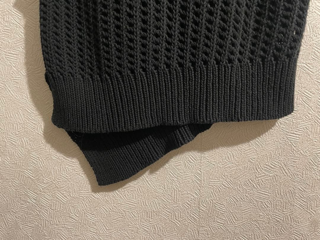 Y's Yohji Yamamoto アシンメトリー ノースリーブ ニット