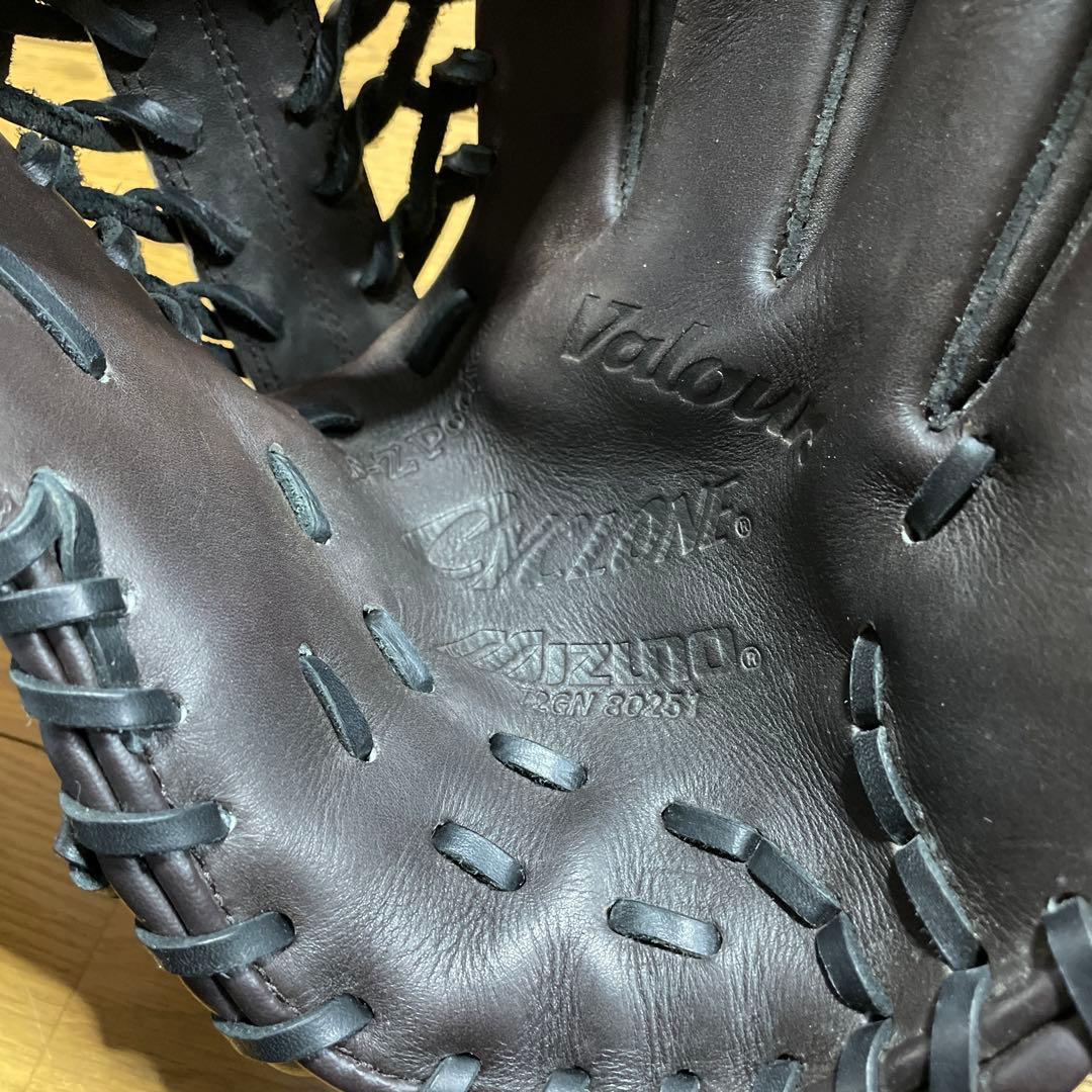 Mizuno Pro model cycloneブラウン 右投げ軟式グローブ