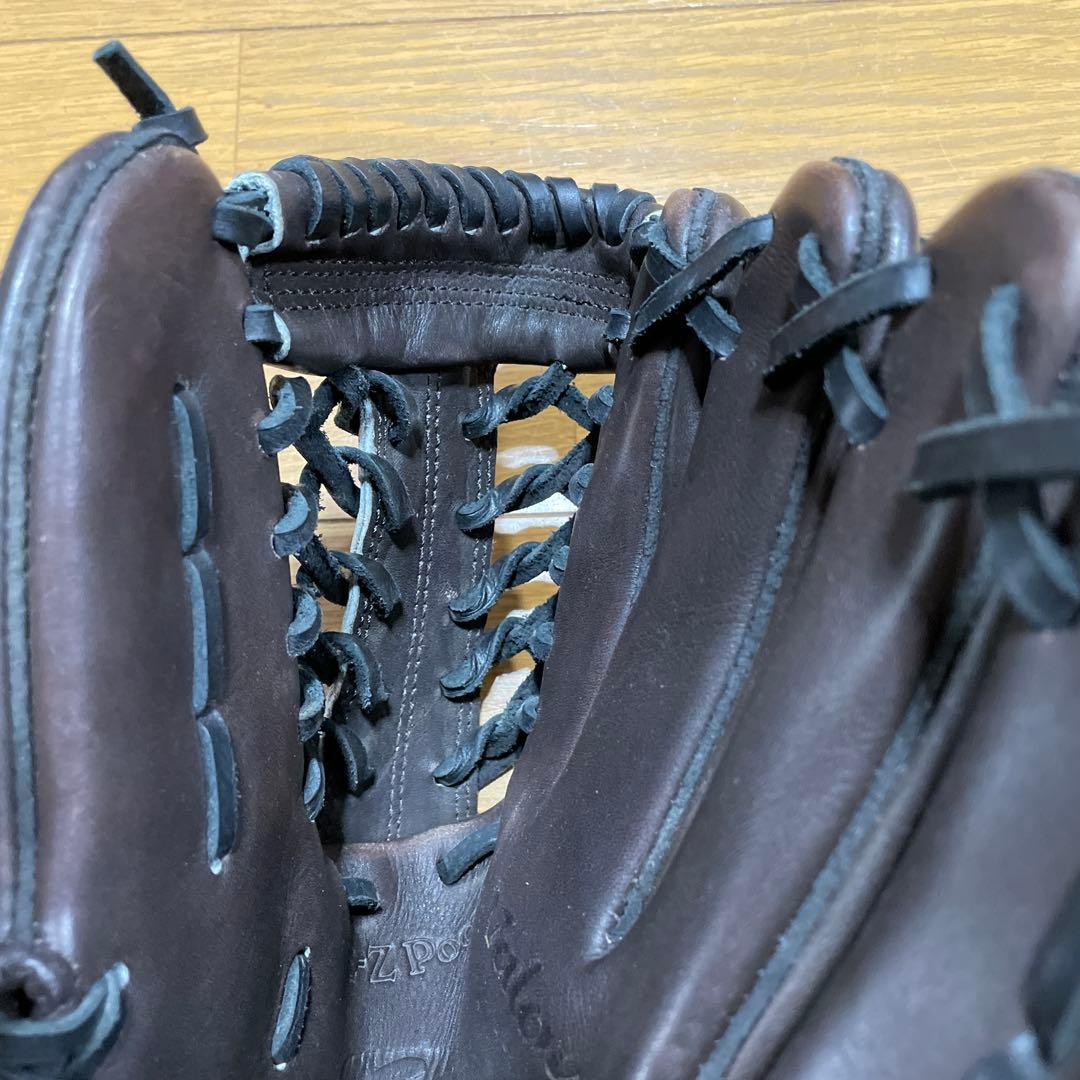 Mizuno Pro model cycloneブラウン 右投げ軟式グローブ
