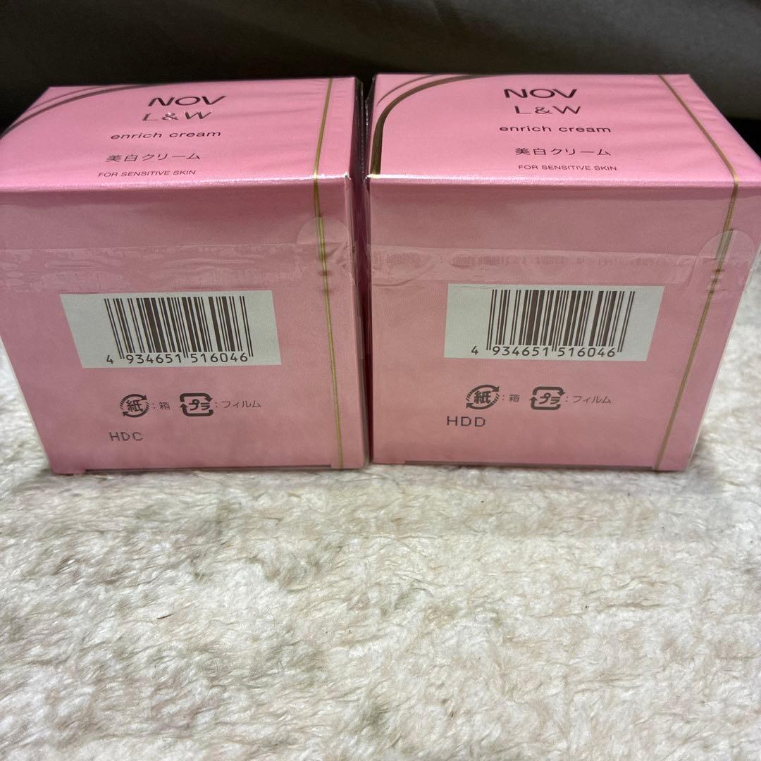NOV L&W エンリッチクリーム 48g 2個セット(b30)