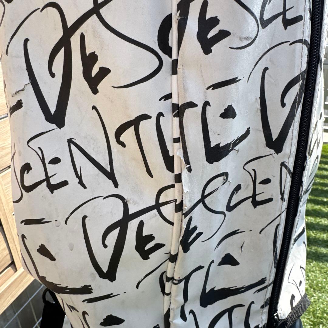 イ*ン様 DESCENTE ロゴプリント キャディバッグ　PINGおまけつき