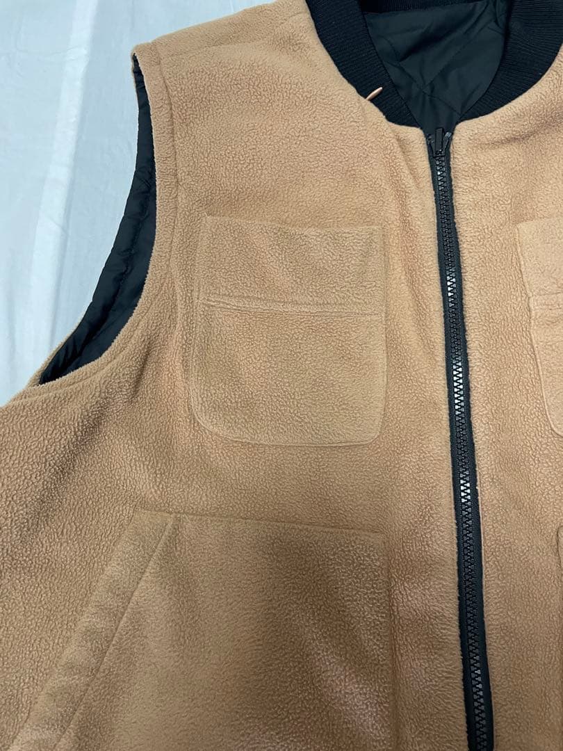 てりぞう EVISEN リバーシブル　ベスト フリース【値下げ中】
