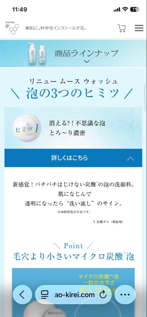 ☆専用SOFINA iP リニュームースウォッシュ 本体とレフィル2本
