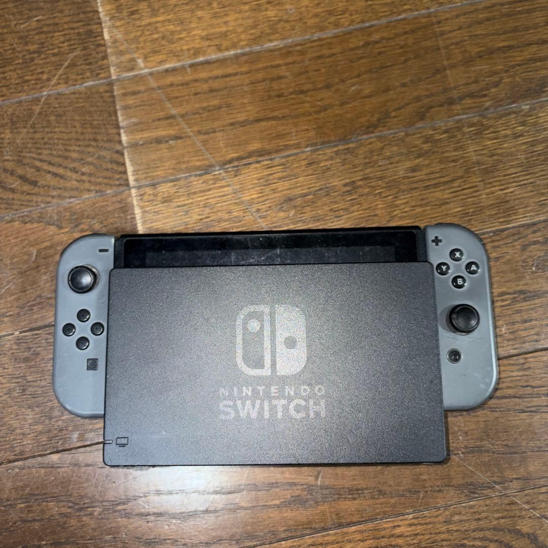 Nintendo Switch グレー 本体 ドック付き