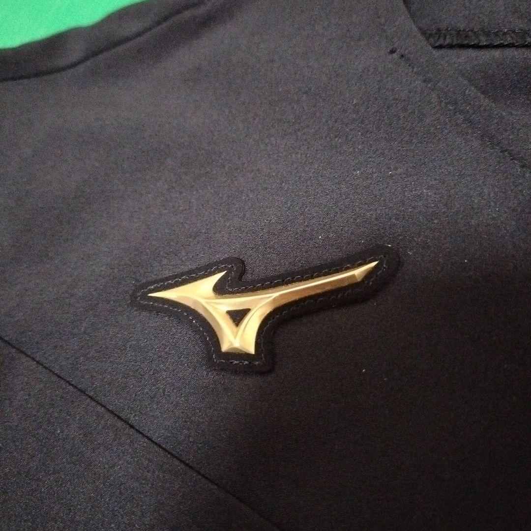 新品　MizunoPro　Ｖジャン　ハーフジップタイプ　ブラック