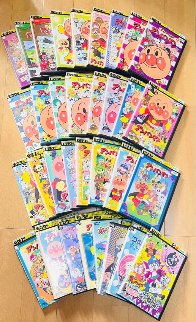【豪華34本セット】それいけ！ アンパンマン DVD まとめ売り 映画 アニメ