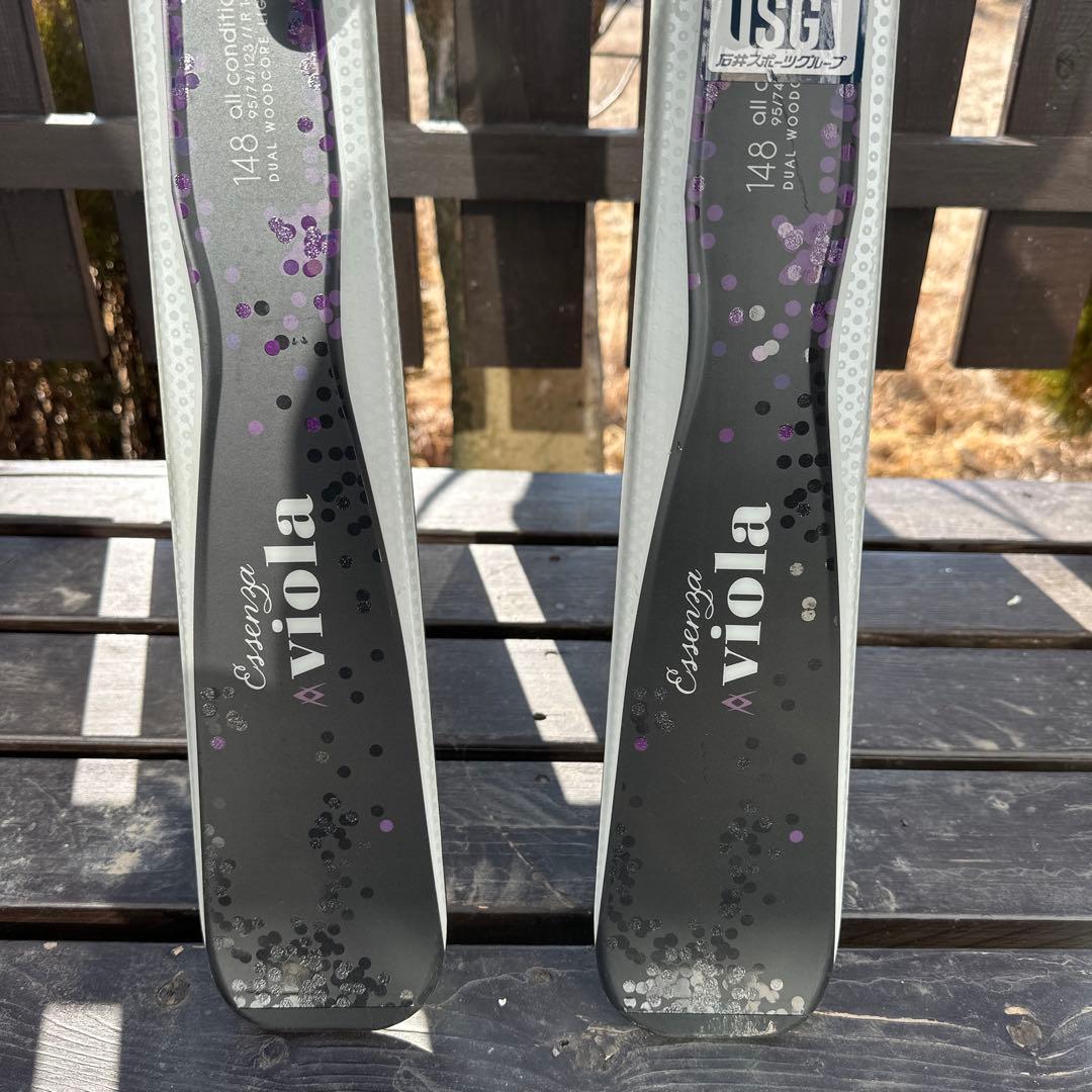 美品　VOLKL レディースVIOLA essenza スキー板 148希少