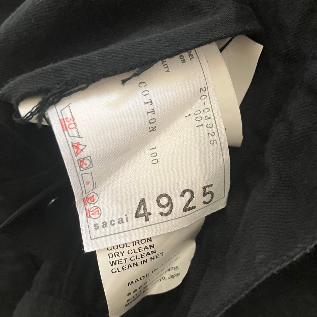 sacai 20SS レイヤードデニムジャケット 希少サイズ1