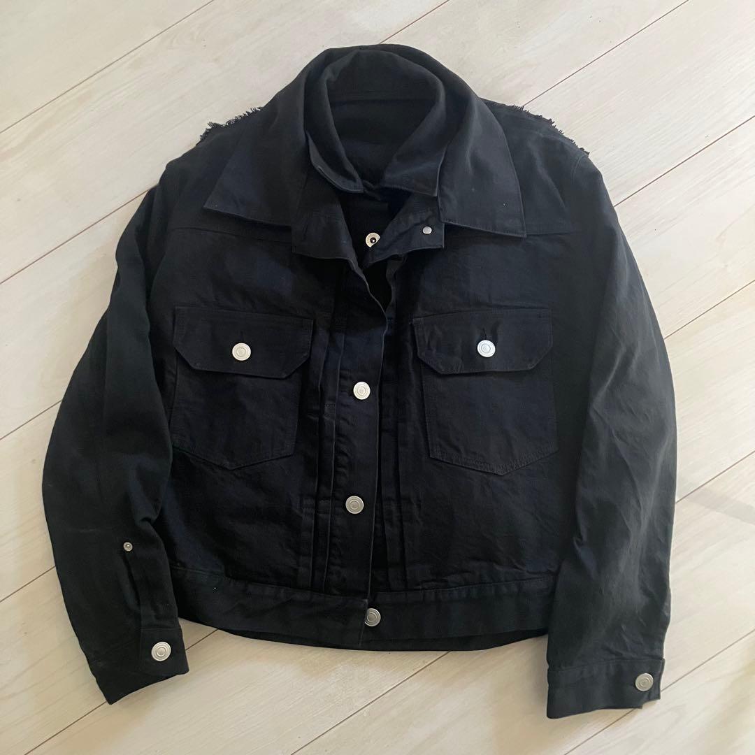 sacai 20SS レイヤードデニムジャケット 希少サイズ1