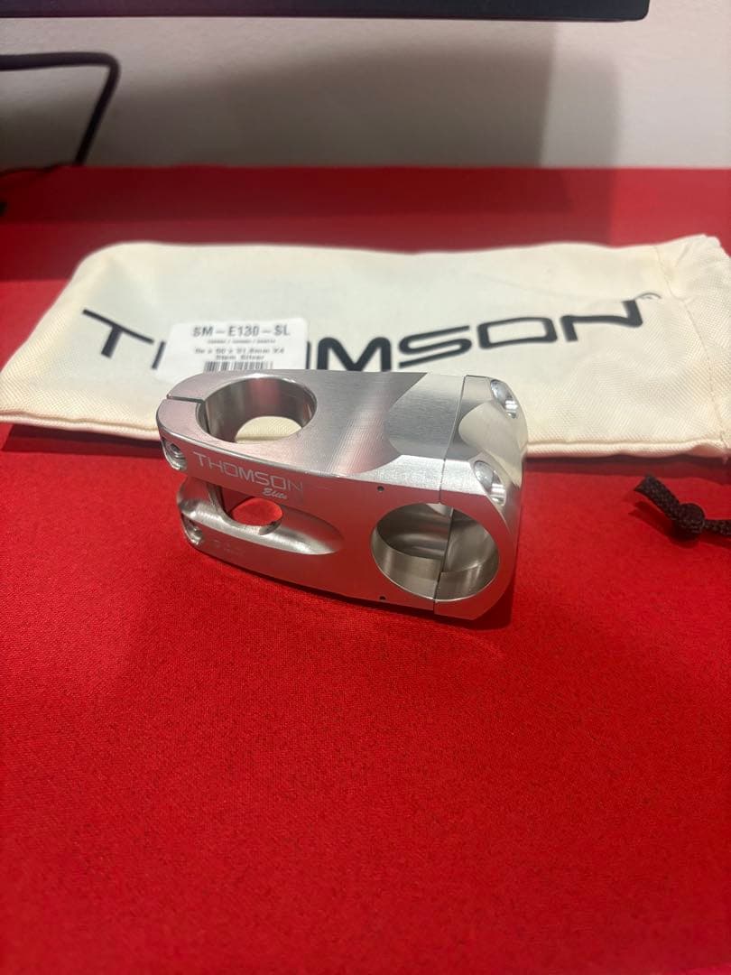 Thomson Elite x4 stem 50mm×0° シルバー