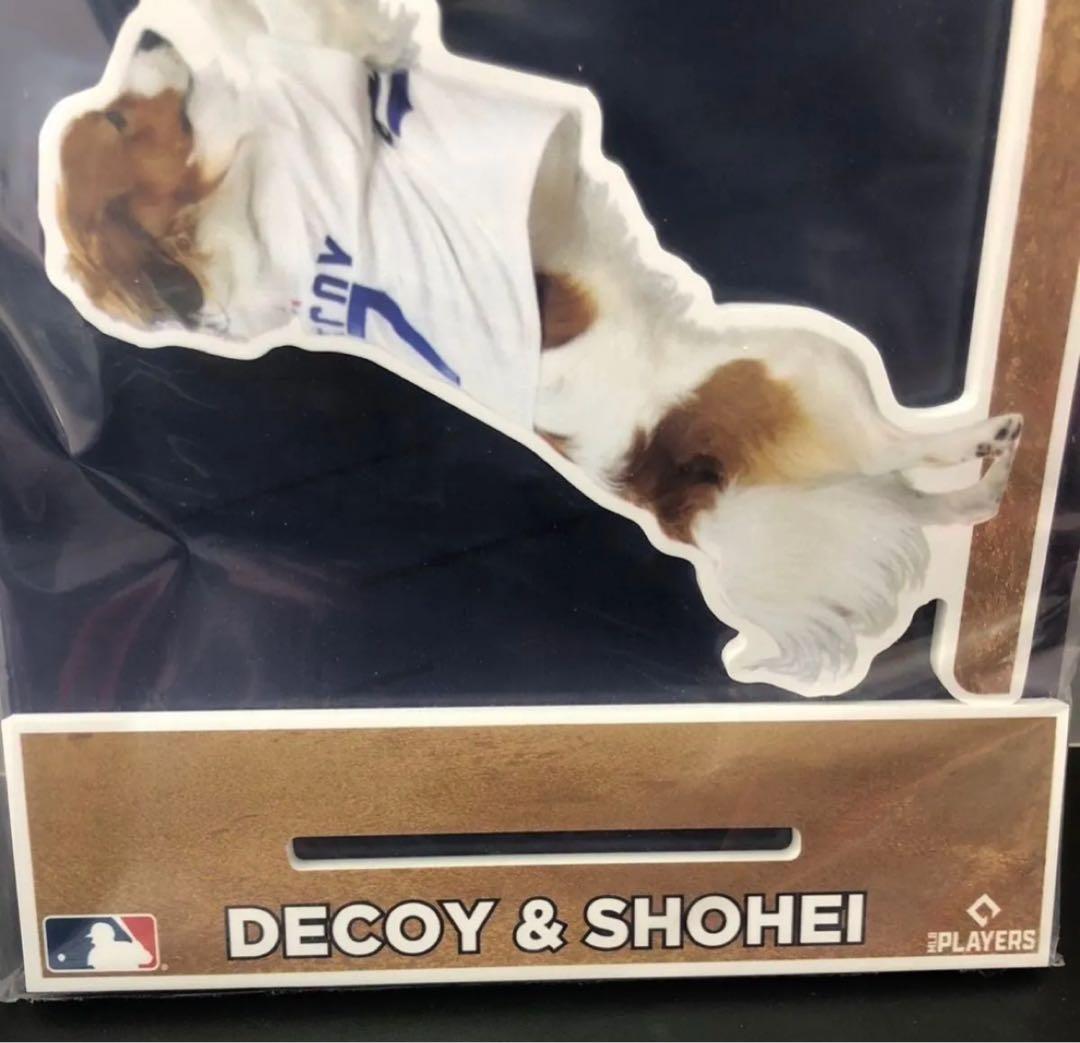 【MLB公式商品】大谷翔平 & デコピン プレイヤースタンド ドジャース始球式