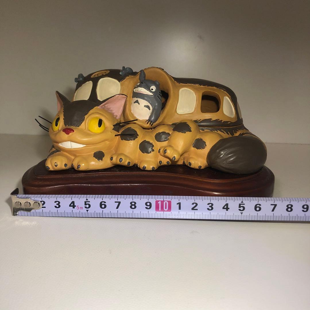 【値下げ交渉受け付けます】となりのトトロ　ネコバス　オルゴール　小物入れ