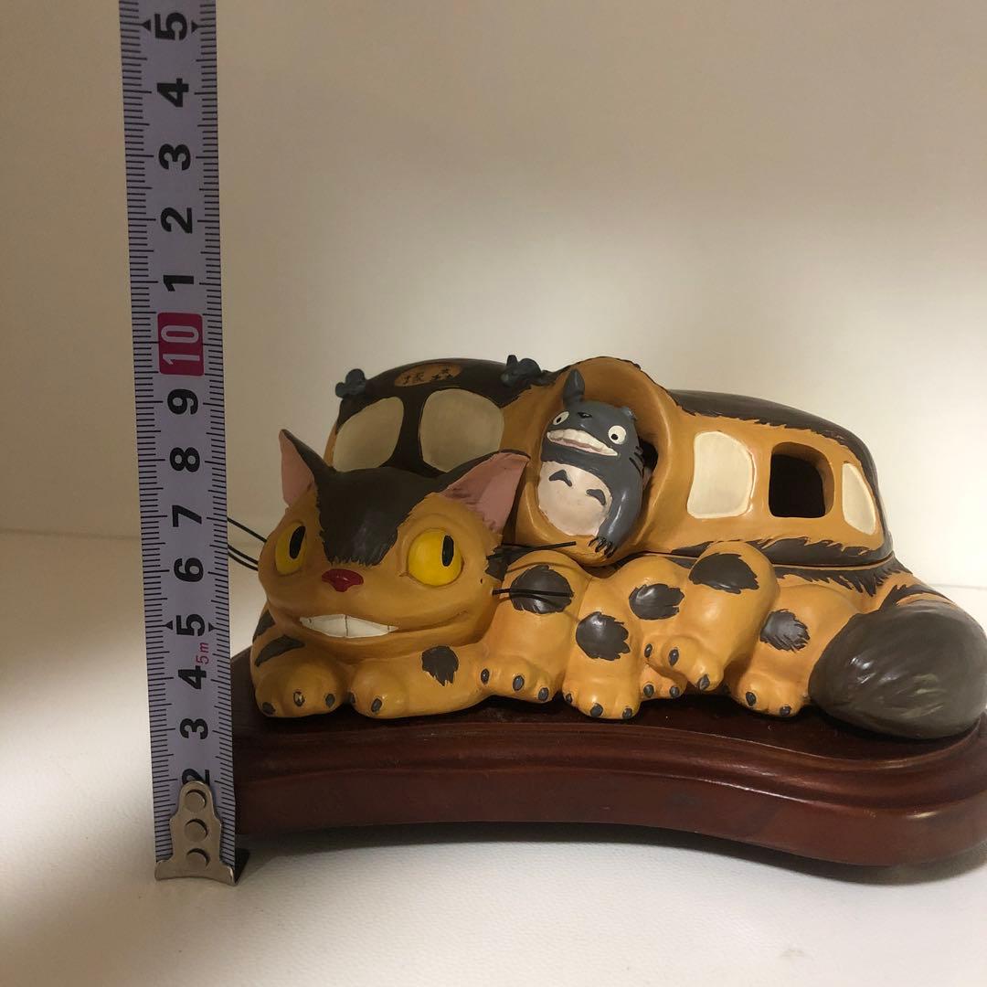 【値下げ交渉受け付けます】となりのトトロ　ネコバス　オルゴール　小物入れ