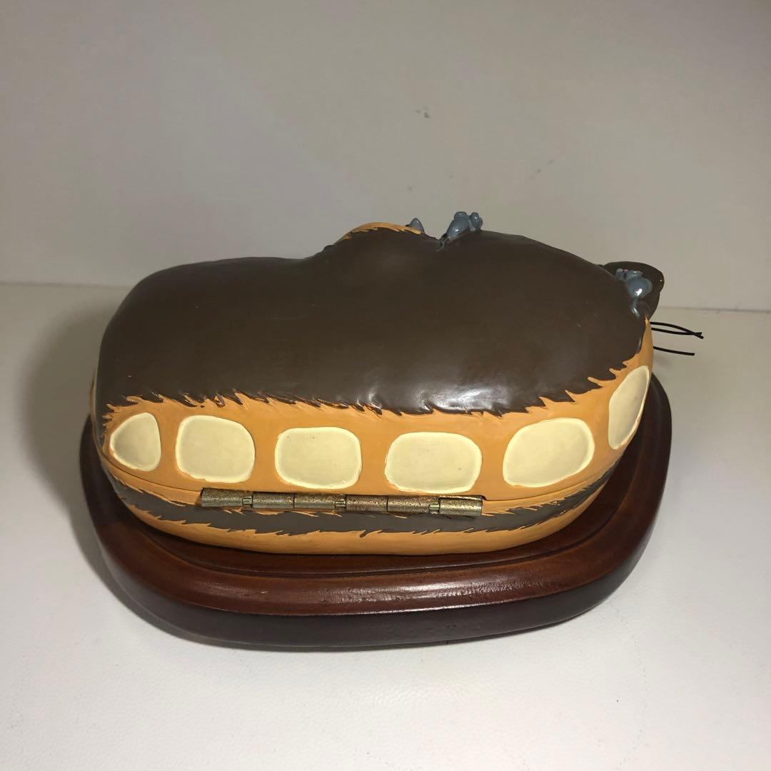 【値下げ交渉受け付けます】となりのトトロ　ネコバス　オルゴール　小物入れ