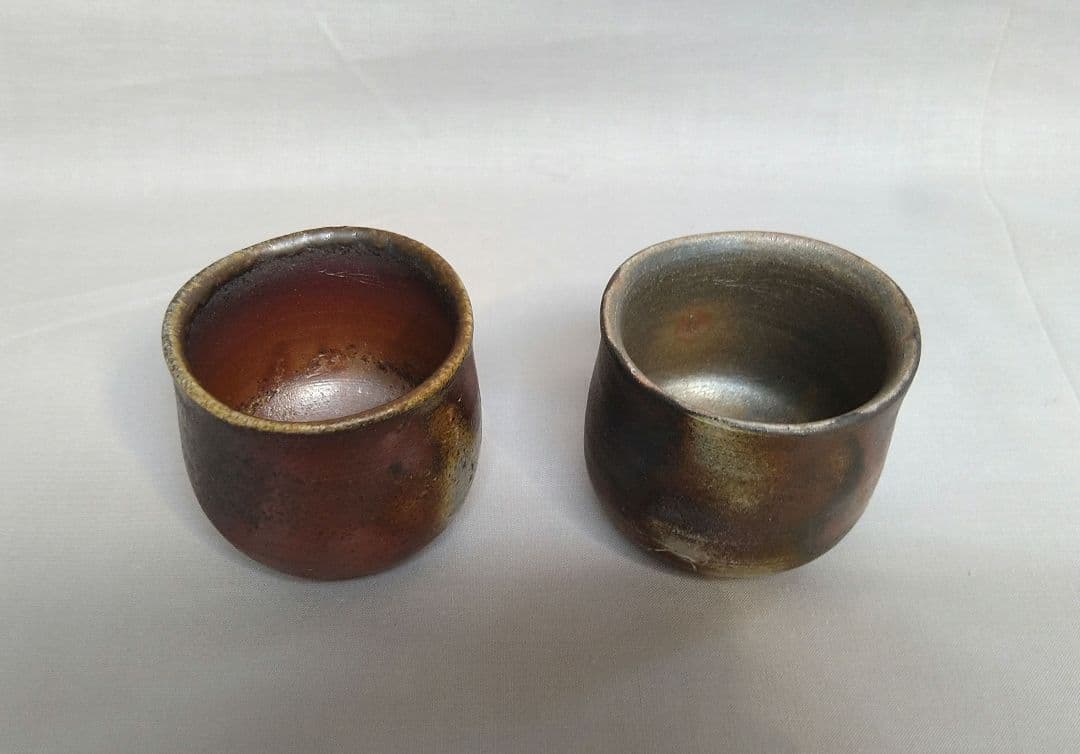備前焼酒器 徳利とぐい呑セット 箱付き