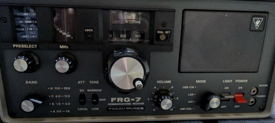 受信機 YAESU FRG 7