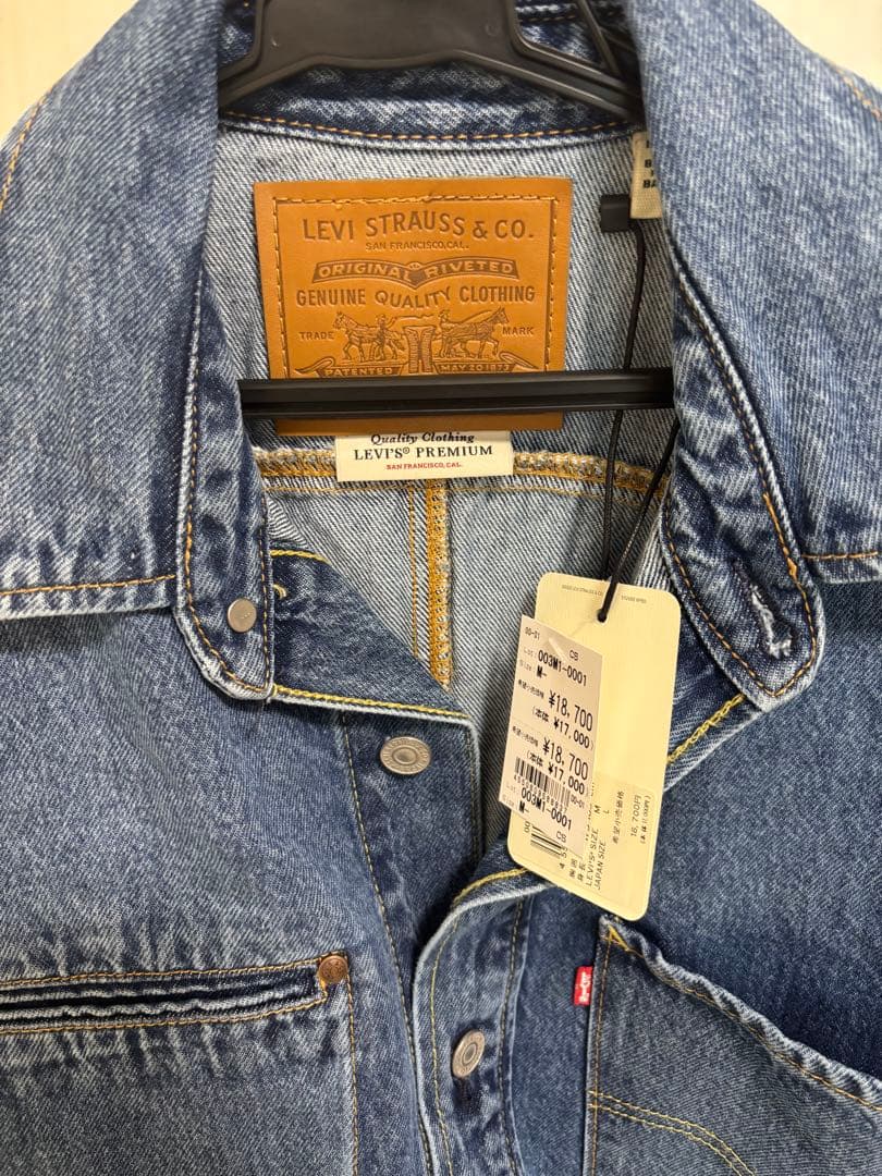 Levi's twistedシャツジャケット L 新品