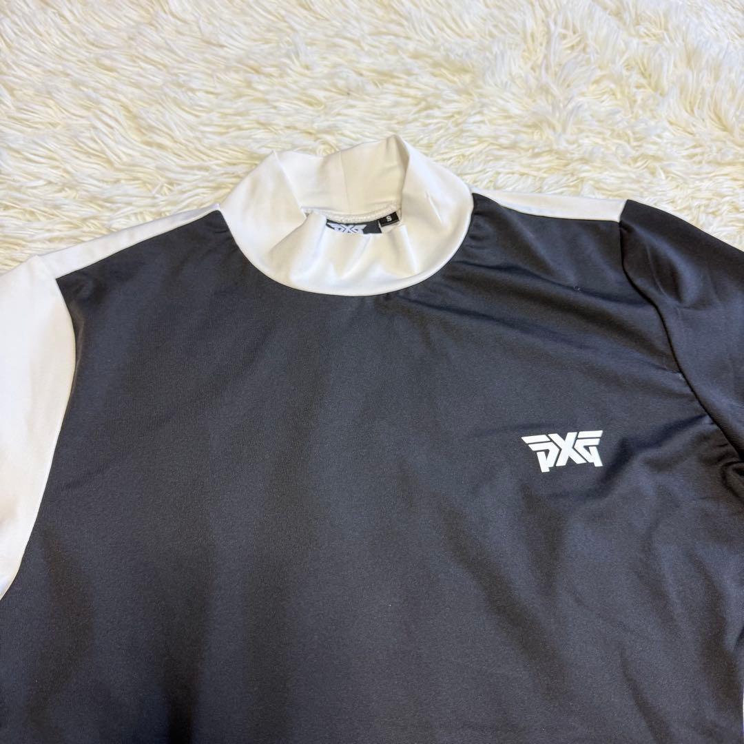 【PXG】美品 セットアップ モックネック スカート ブラック S