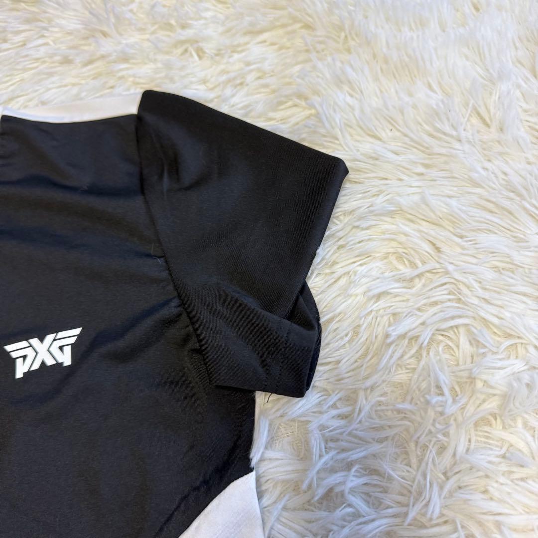 【PXG】美品 セットアップ モックネック スカート ブラック S