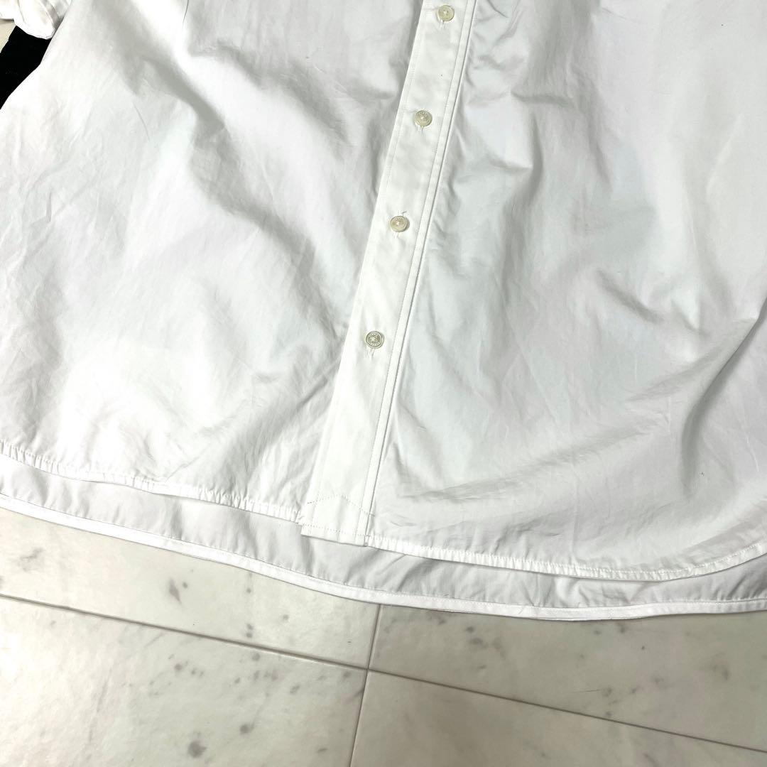 【極美品】ティッカ 別注 NO.3 スクエアチュニック シャツ フリー 白