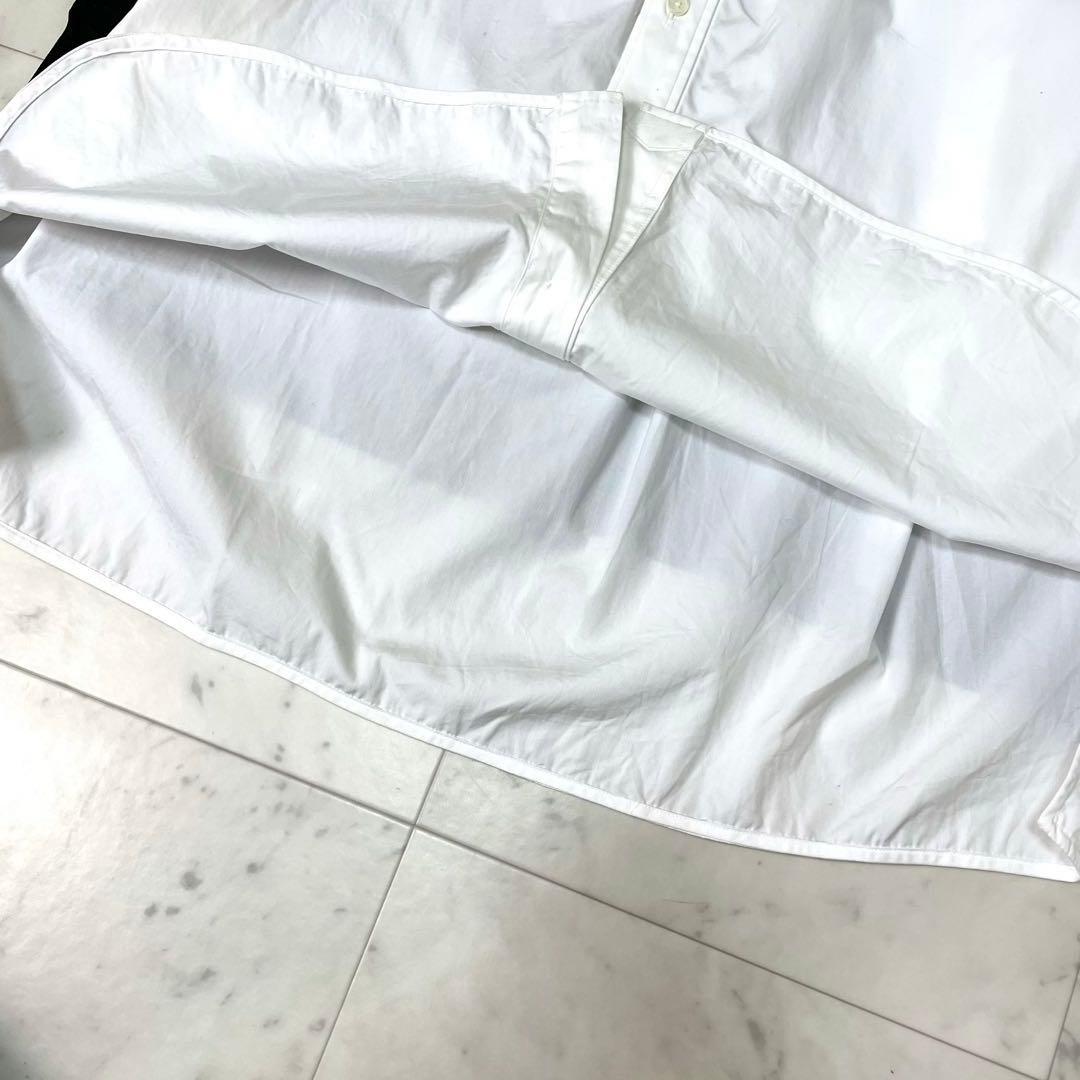 【極美品】ティッカ 別注 NO.3 スクエアチュニック シャツ フリー 白