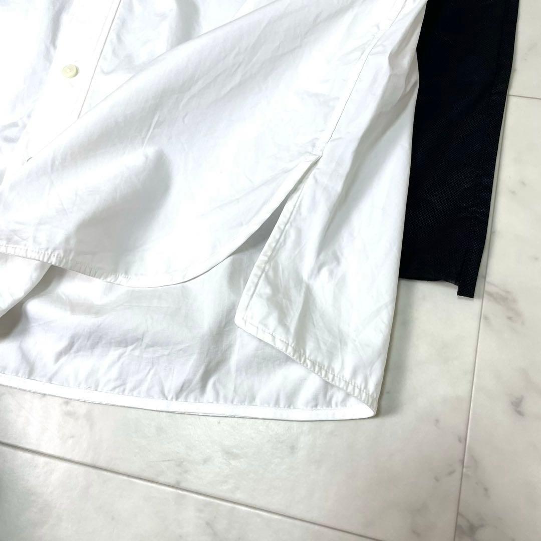 【極美品】ティッカ 別注 NO.3 スクエアチュニック シャツ フリー 白
