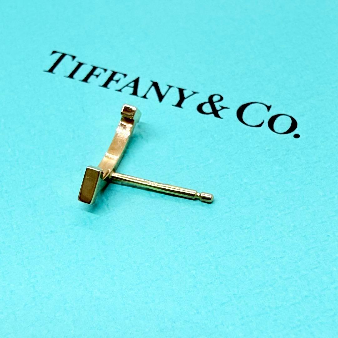 Tiffany & Co. スマイルピアス　イエローゴールド　片耳　キャッチのみ