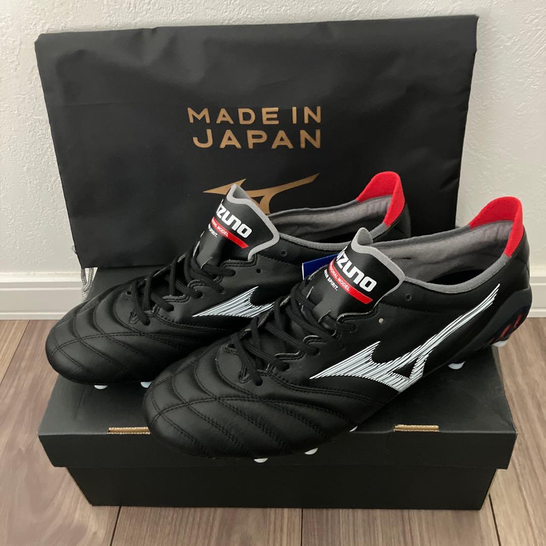 週末最終値下げ　Mizuno サッカーシューズ ブラック/レッド