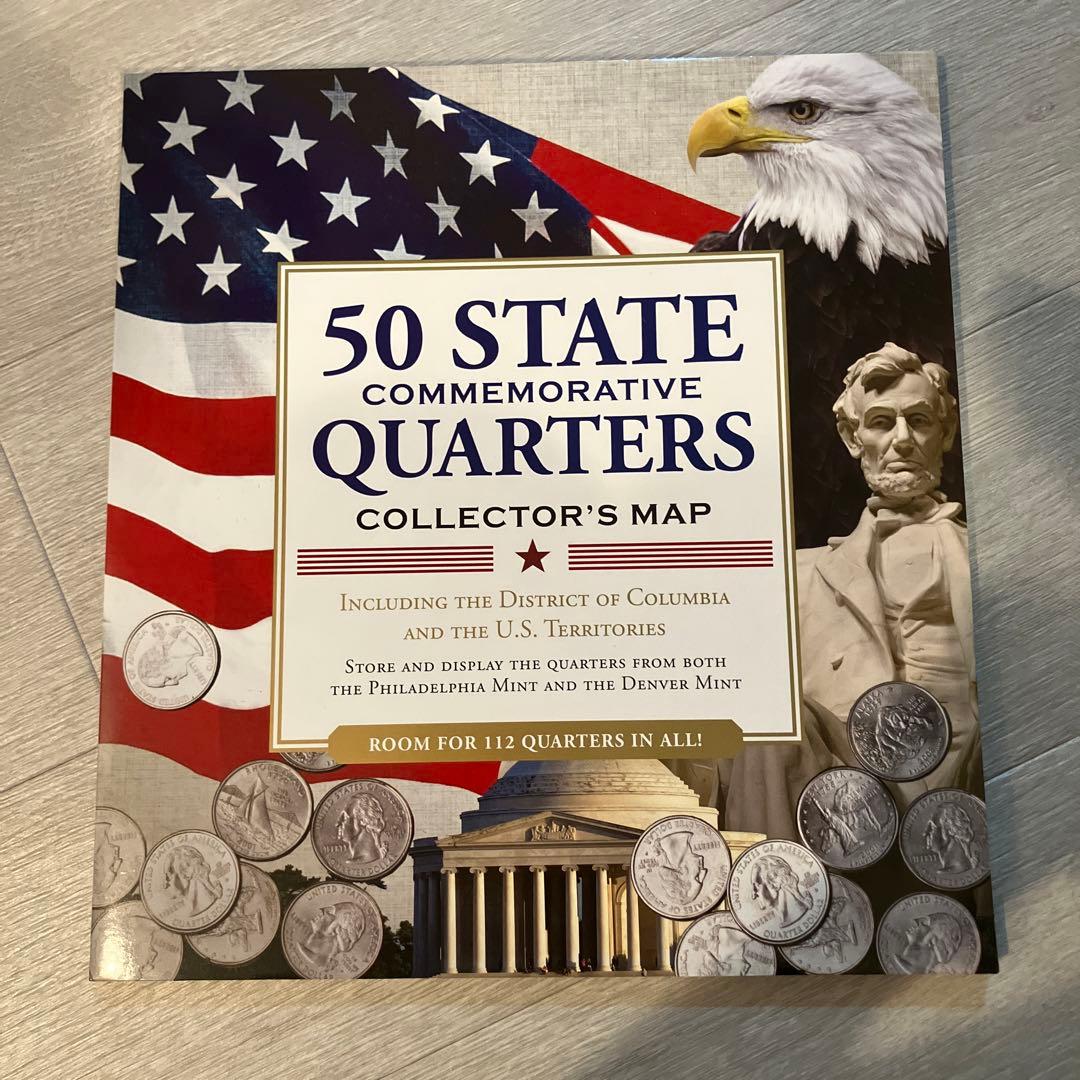 地図・旅行ガイド 50 State commemorative quarters