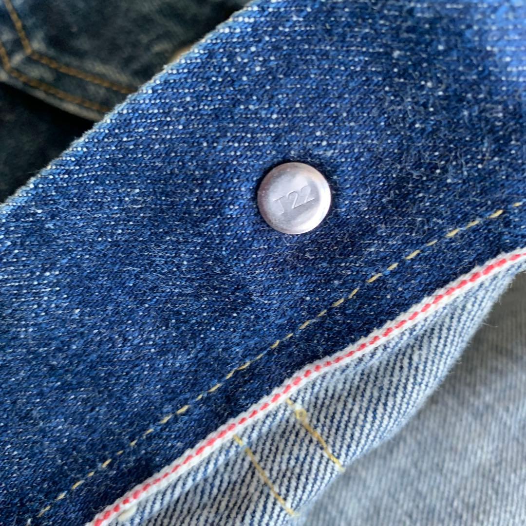 Levi's 507 2nd bigE W38 裏ボタンJ22