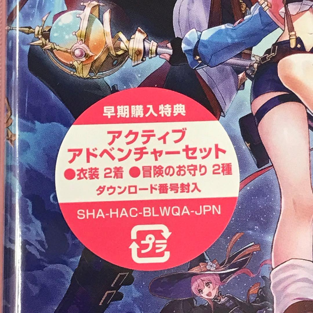 【送料無料】新品 Switch 紅の錬金術士と白の守護者 早期購入特典付き