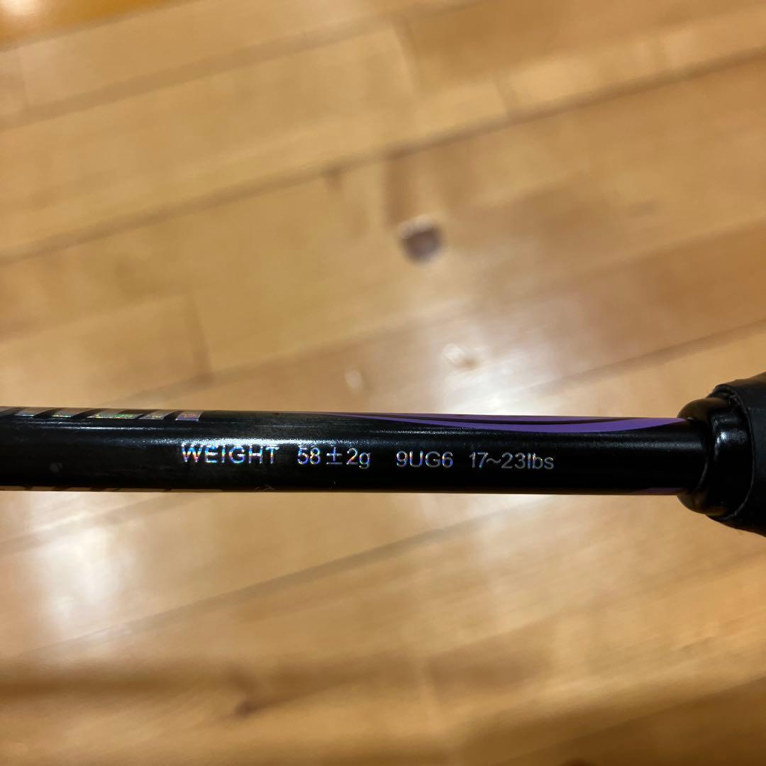 POWER SHOT NANO 9U III FLOWER バドミントンラケット
