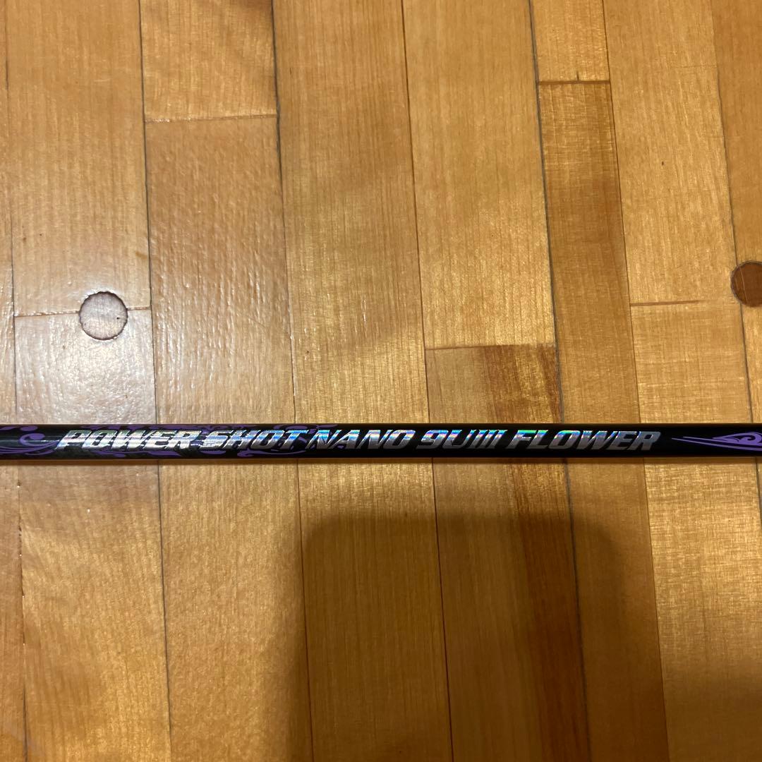 POWER SHOT NANO 9U III FLOWER バドミントンラケット