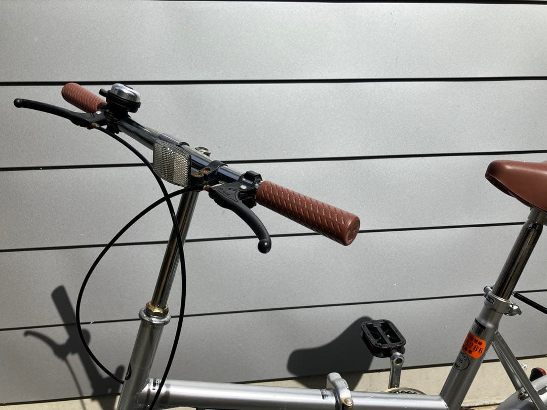 折りたたみ自転車 シルバー コンパクト16 OTOMO