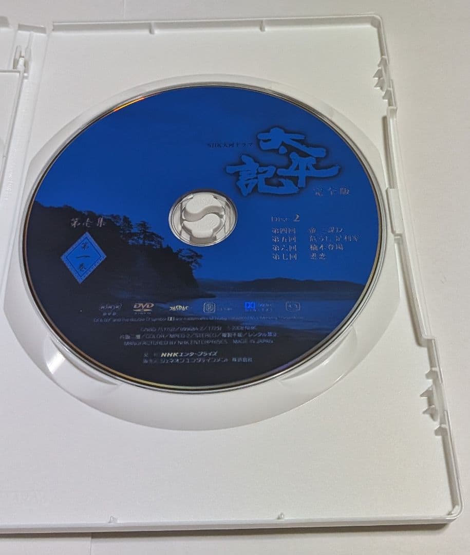 太平記 完全版 第壱集 DVD-BOX＜7枚組＞真田広之 宮沢りえ
