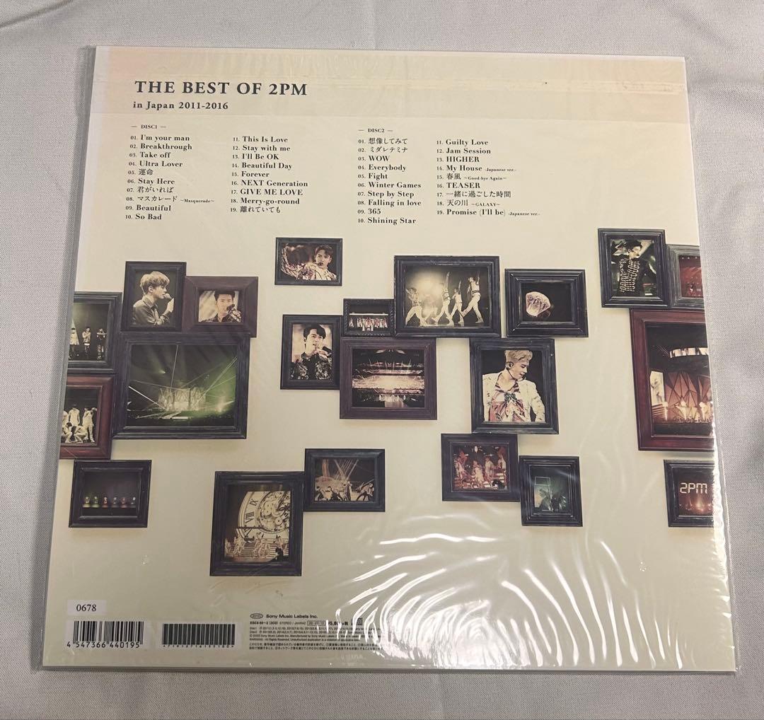 THEBESTOF2PM Japan 2011-2016ファンクラブLP盤2CD