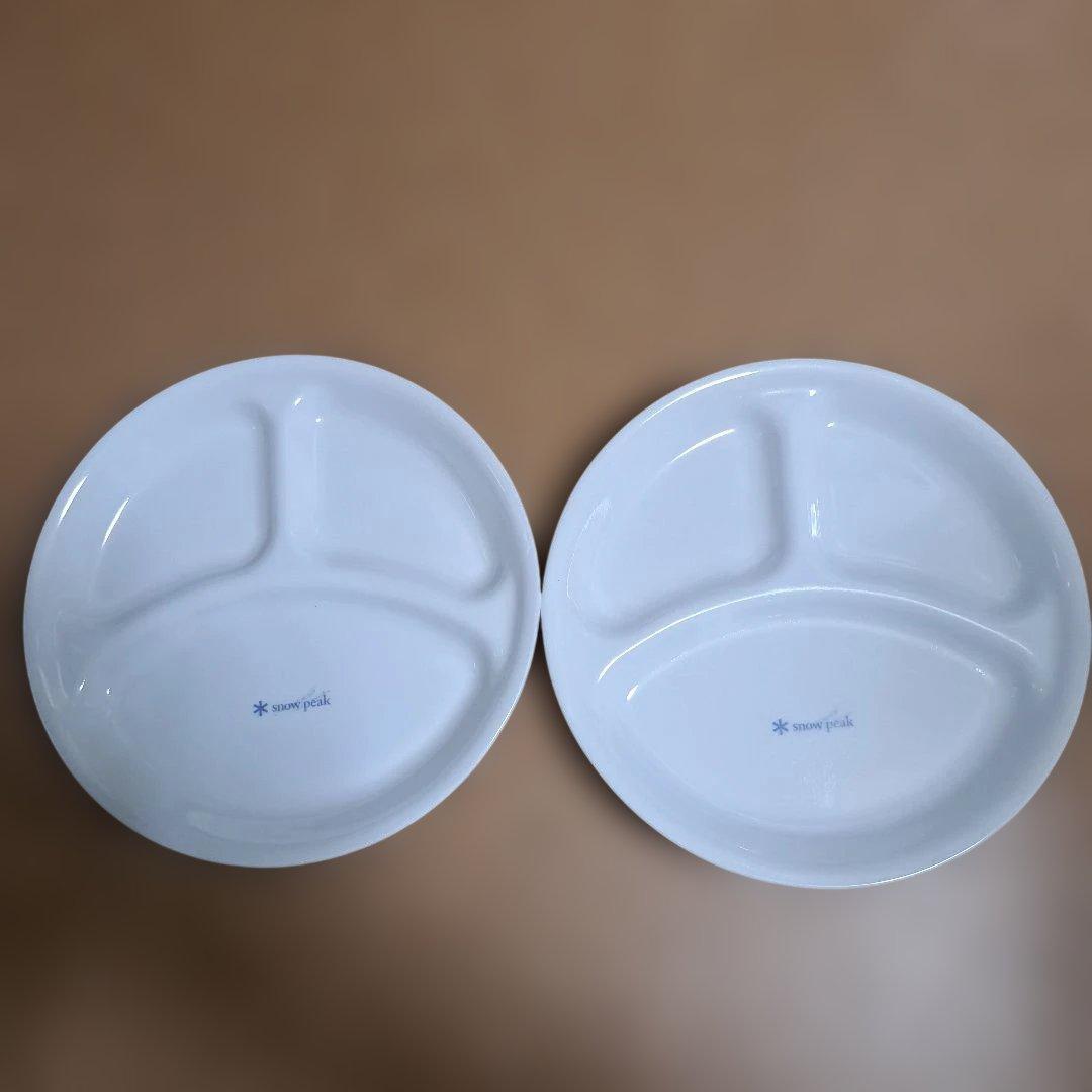スノーピーク コレール ランチ皿（大）２枚