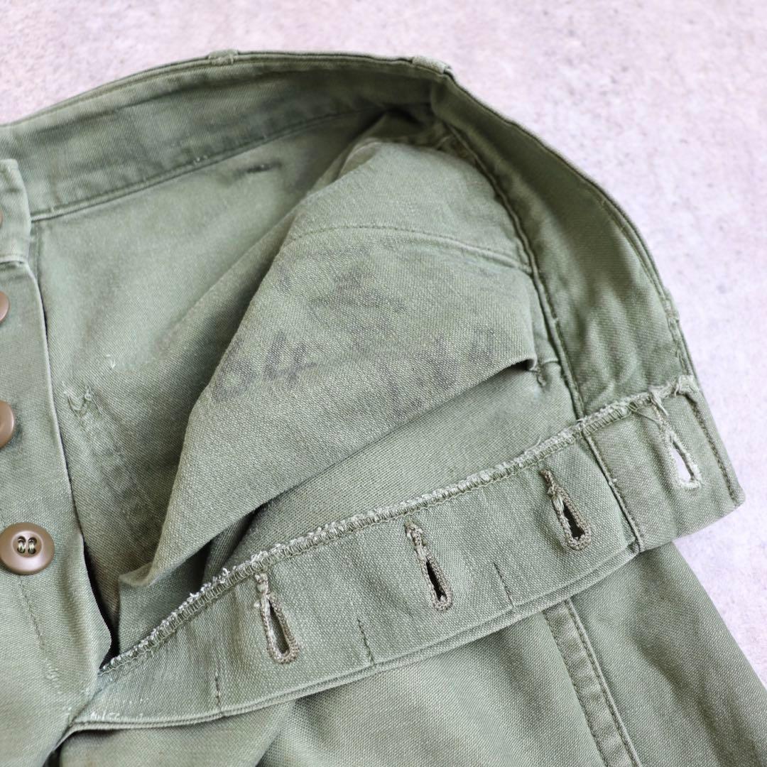 50s 60s 米軍実物 USMC P58 P-58 ユーティリティパンツ