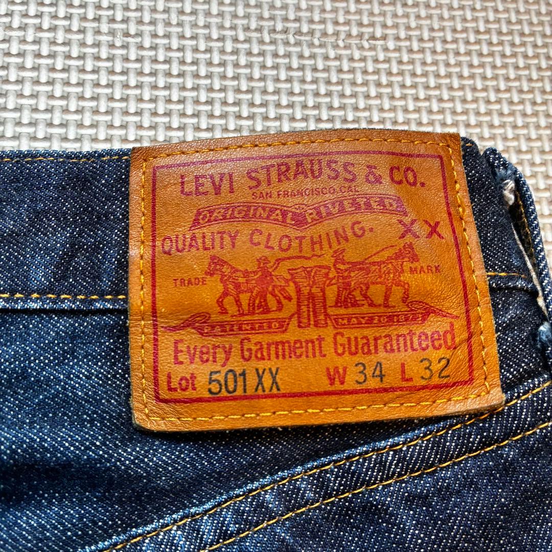 日本製 リーバイス 501XX 1947年モデル W34 47モデル LVC L