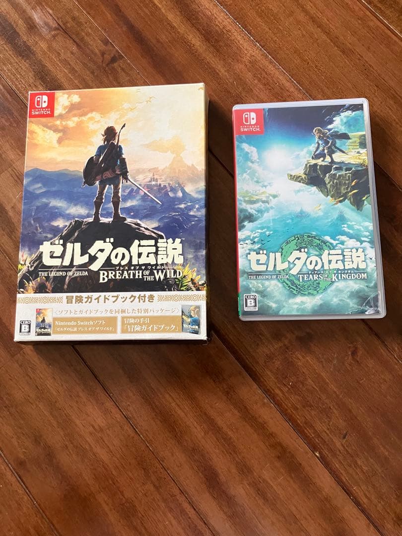 ゼルダの伝説ブレスオブザワイルズ& ゼルダの伝説ティアーズオブザキングダム