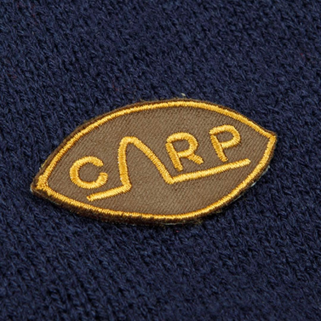 carp ニットラガーシャツ(ネイビー) Mサイズ