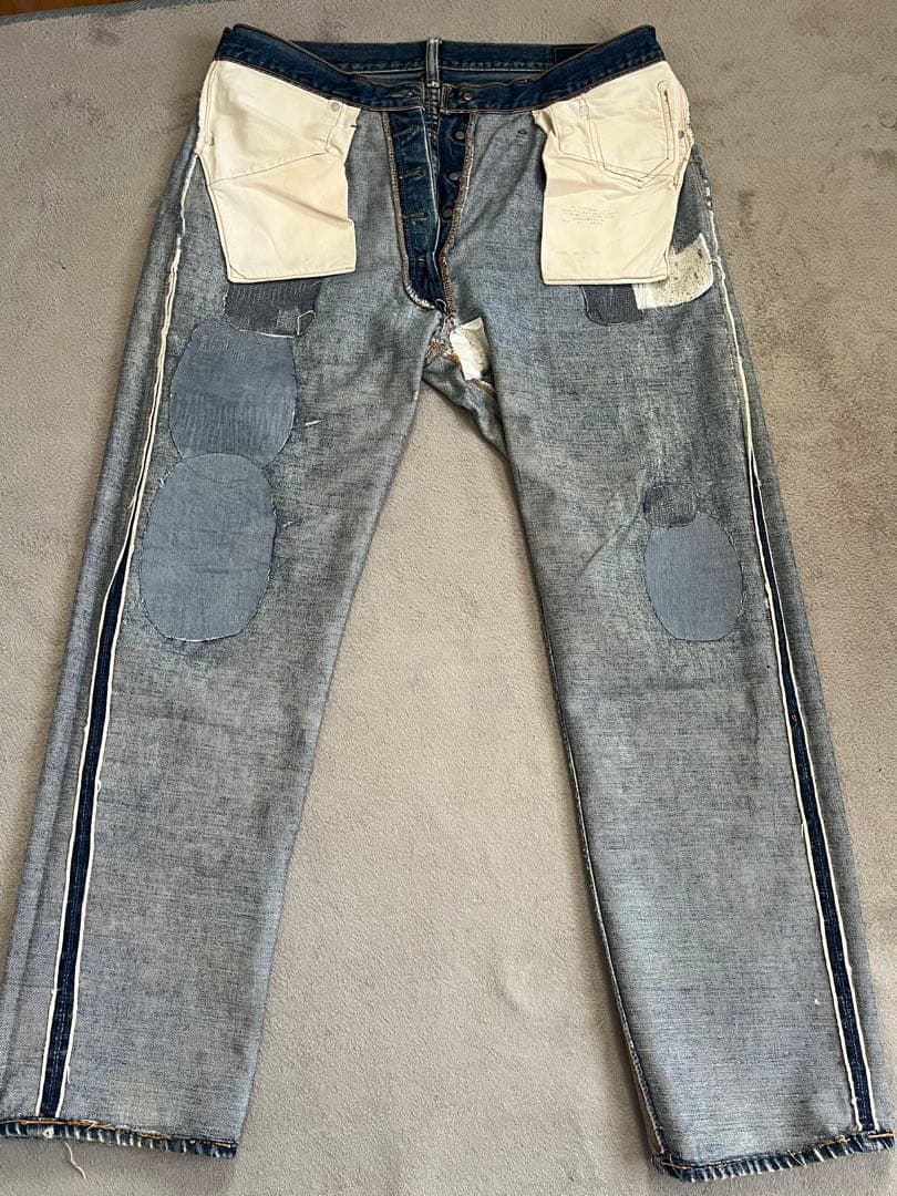 60s Levi’s 501 Big E（ビッグE）オリジナル 実寸W34