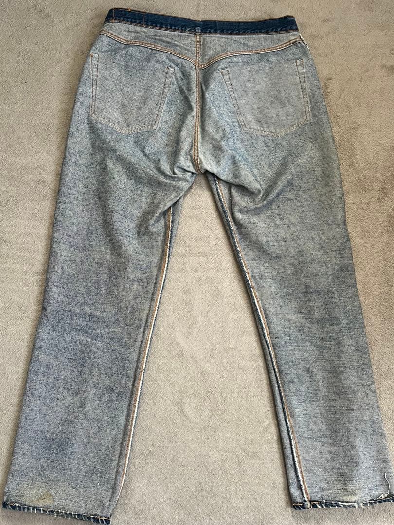 60s Levi’s 501 Big E（ビッグE）オリジナル 実寸W34