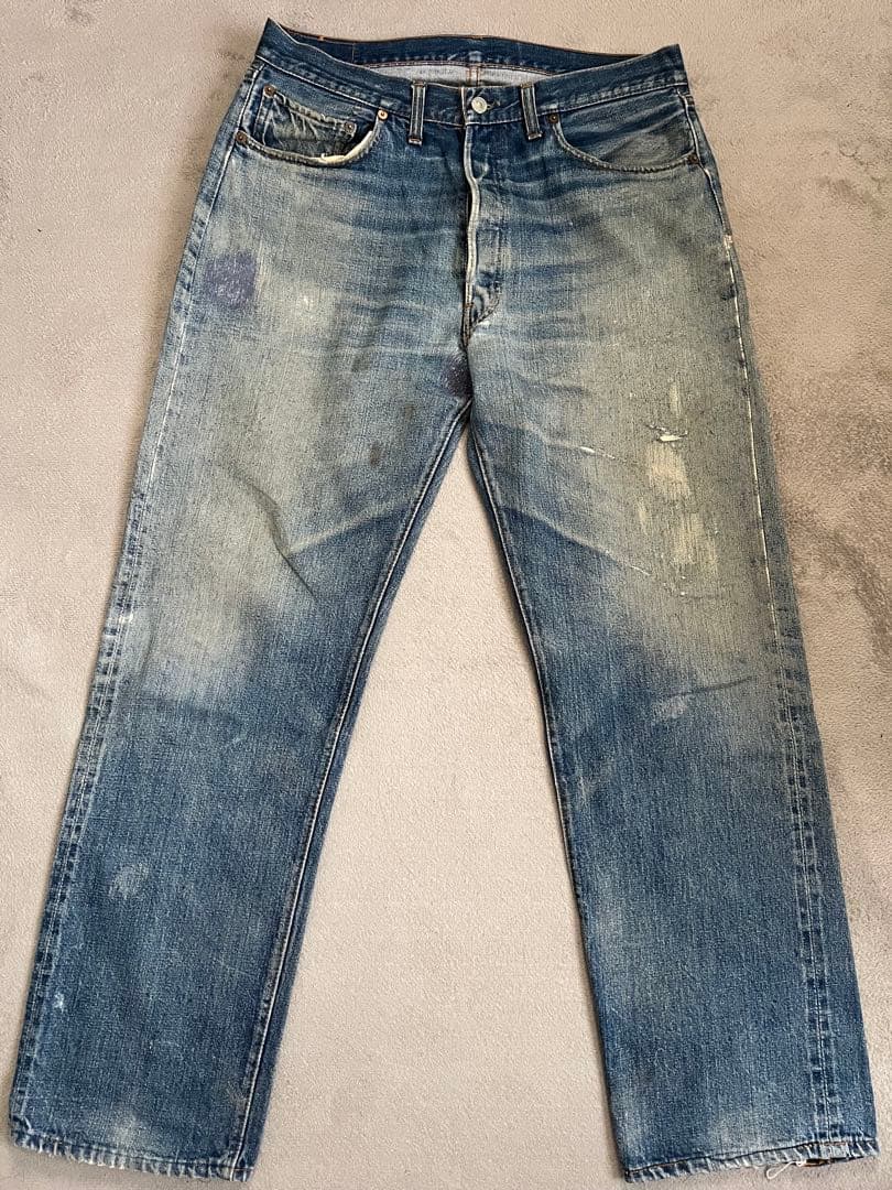 60s Levi’s 501 Big E（ビッグE）オリジナル 実寸W34